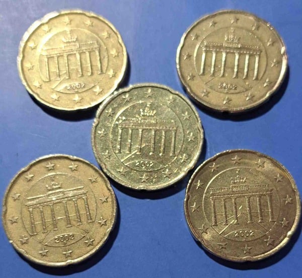 Vendo Lote Monedas De C Ntimos De Euro Higienizadas De