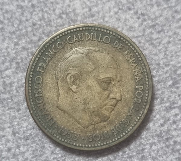 2,50 pesetas 1953