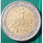 Moneda 2€ Grecia 2002