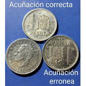 #Vendo lote de 4 monedas (NO COPY e higienizadas) de 1 peseta de los años 80, anteriores a 1999