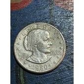 1$ Susan B Anthony 1980