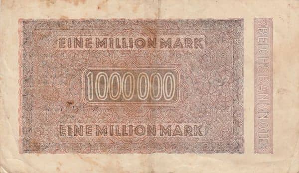 1000000 Mark Reichsbanknote