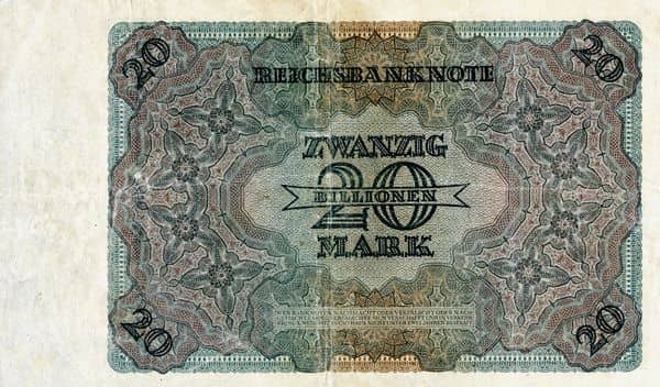 20000000000000 Mark Reichsbanknote