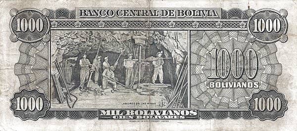 1000 Bolivianos