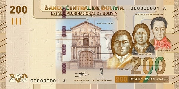 200 bolivianos