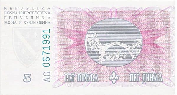 5 Dinara