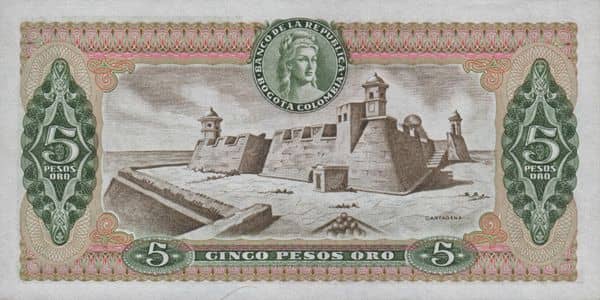 5 Pesos Oro