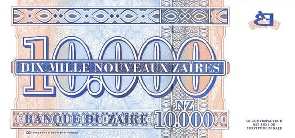 10000 Nouveaux Zaïres