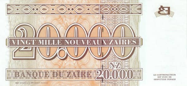 20000 Nouveaux Zaïres