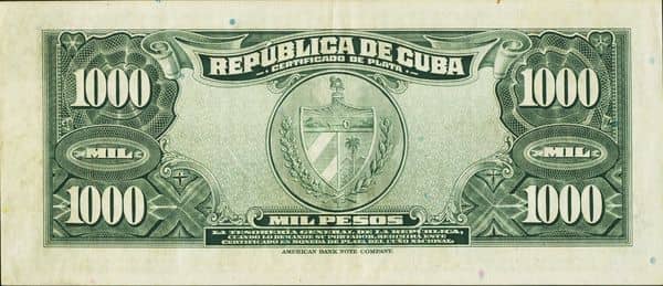 1000 Pesos (Certificado de plata)