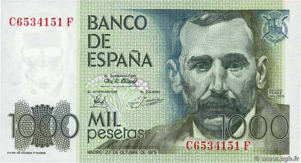 1000 Pesetas (Benito Pérez Galdós)