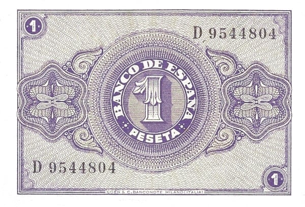 1 Peseta