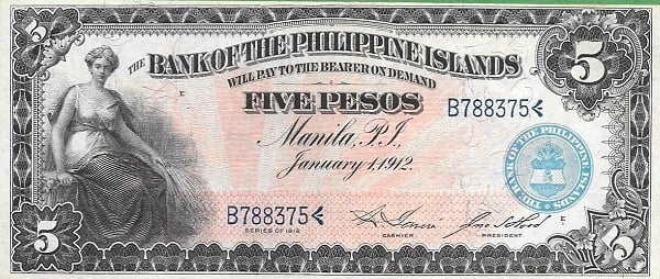 5 pesos