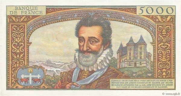 50 nouveaux francs Henri IV