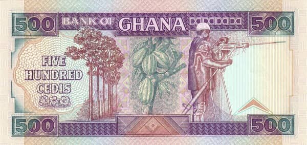 Billete 500 Cedis 1994 Ghana | Foronum