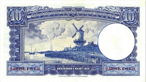 10 Gulden Willem I Molen