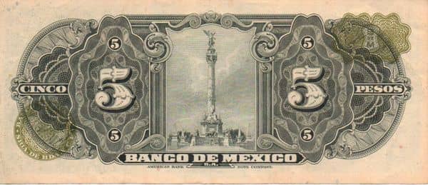 Billete 5 Pesos 1970 México | Foronum