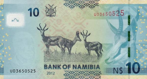 10 Namibia Dollars