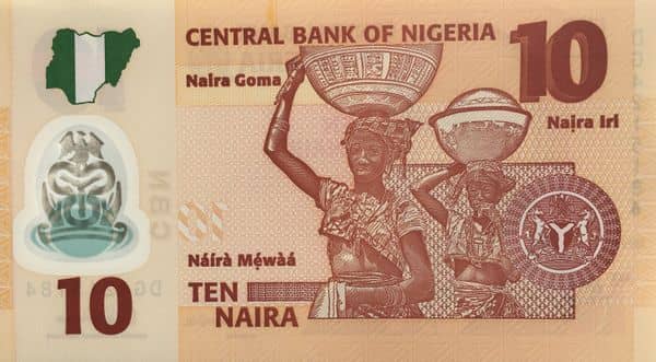 Billete 10 Naira 2014 Nigeria | Foronum