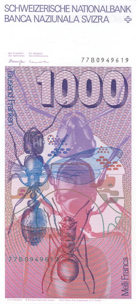 1000 Francs