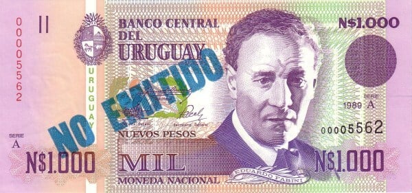 1000 nuevos pesos