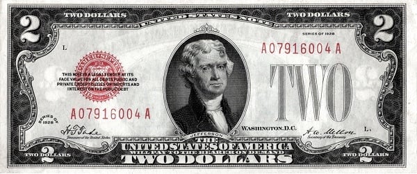 2 dollars