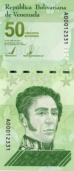 50 bolívares