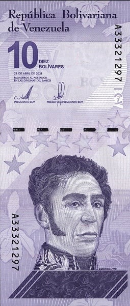 10 bolívares