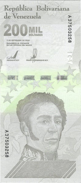 200000 bolívares