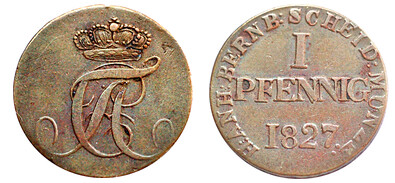 1 pfennig