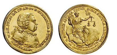 1 ducat (Tratado de Aix-la-Chapelle y centenario de la independencia neerlandesa)