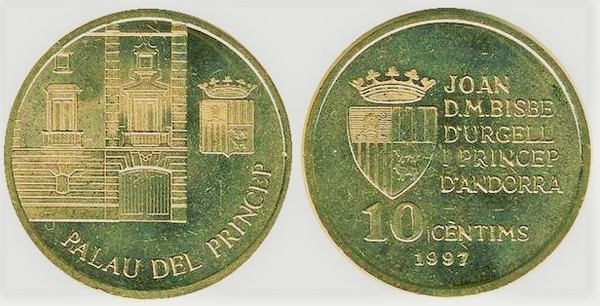 10 cèntims (Palacio del Príncipe)