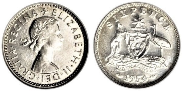 6 pence (Elizabeth II)