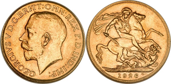 1 sovereign (George V)