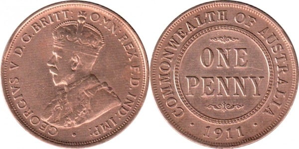 1 penny (George V)