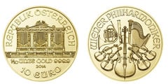 10 euro (Filarmónica de Viena)