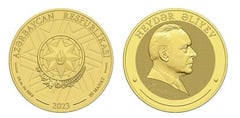 20 manat (Centenario de Heydar Aliyev)