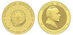 50 manat (Centenario de Heydar Aliyev)