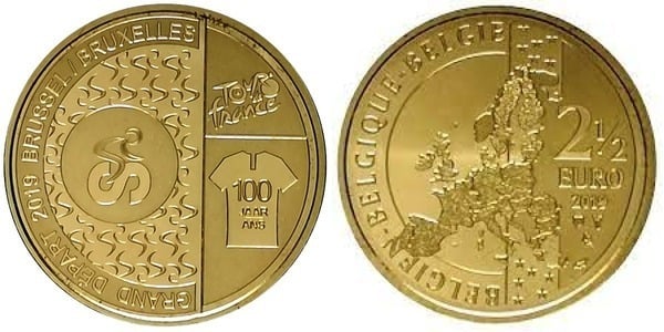 2 1/2 euro (100 Aniversario del Tour de Francia)