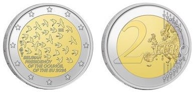 2 euro (Presidencia belga del Consejo de la Unión Europea)