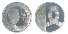 20 euro (Equipo Olímpico de Bélgica)