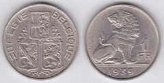 1 franc (Leopoldo III - België-Belgique)