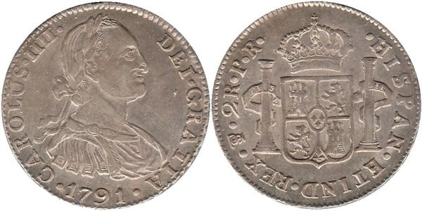 2 reales (Carlos IV)