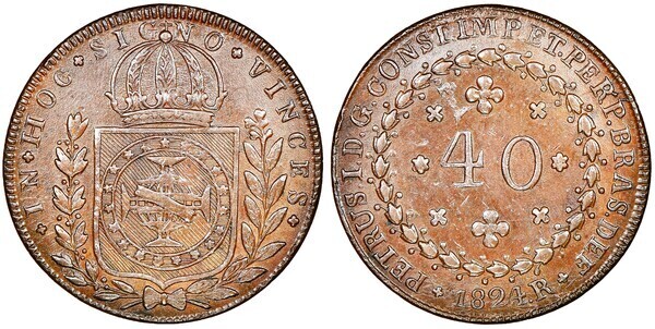 40 réis (Pedro I)