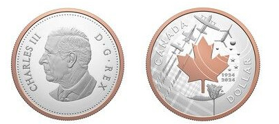 1 dollar (Real Fuerza Aérea Canadiense-Color)