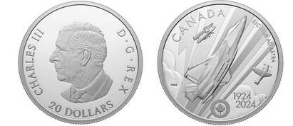 20 dollars (Real Fuerza Aérea Canadiense)