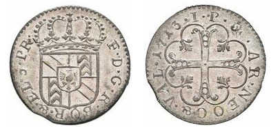 1 kreuzer (Escudo estrecho)