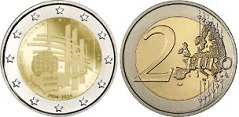 2 euro (20 Aniversario de la Adhesión de Chipre a la Unión Europea)