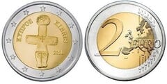 chipre. 1 euro, 2008, circulada. km# 84. (081). - Compra venta en