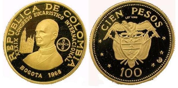 100 pesos (XXXIX Congreso Eucarístico Internacional)